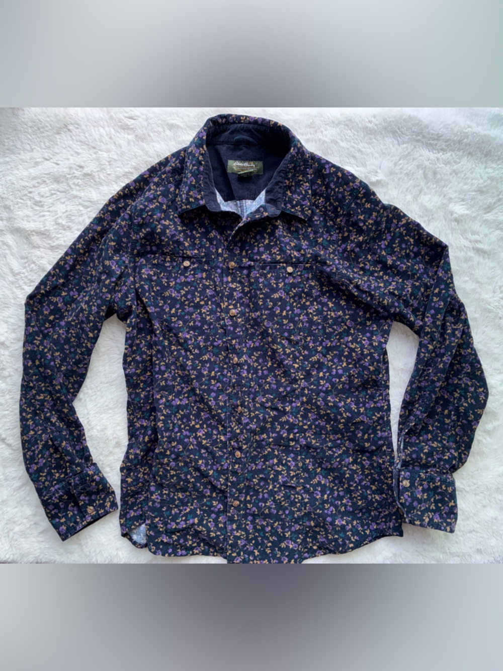 Eddie Bauer floral women’s button up